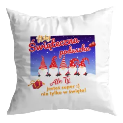 Poduszka BOŻE NARODZENIE Ale Ty jesteś super